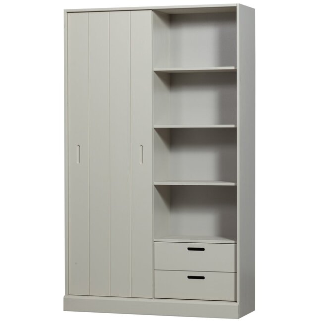 Woood Mila schuifdeurkast grenen dust [fsc]