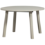 Woood Janne uitschuifbare eettafel rond eiken dakargrau [fsc]