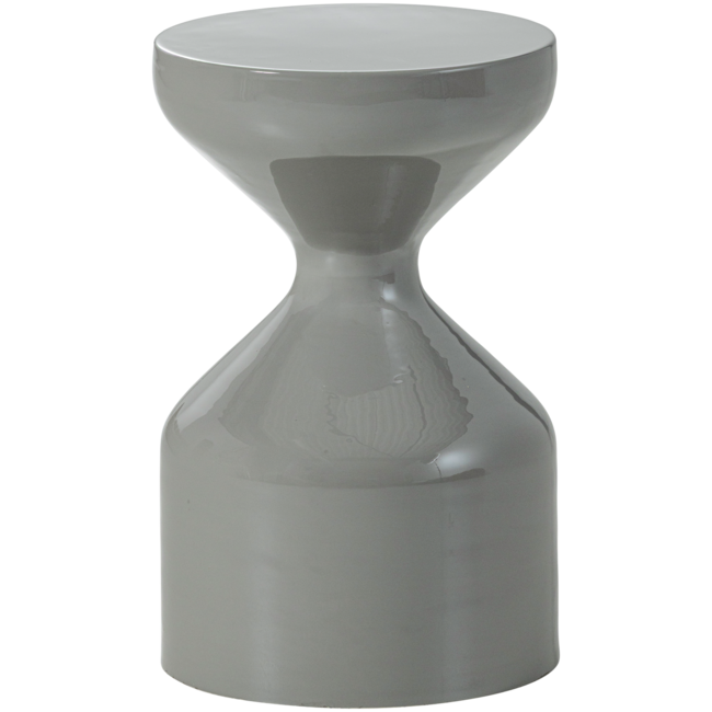 Woood Floyd bijzettafel metaal lichtgrijs