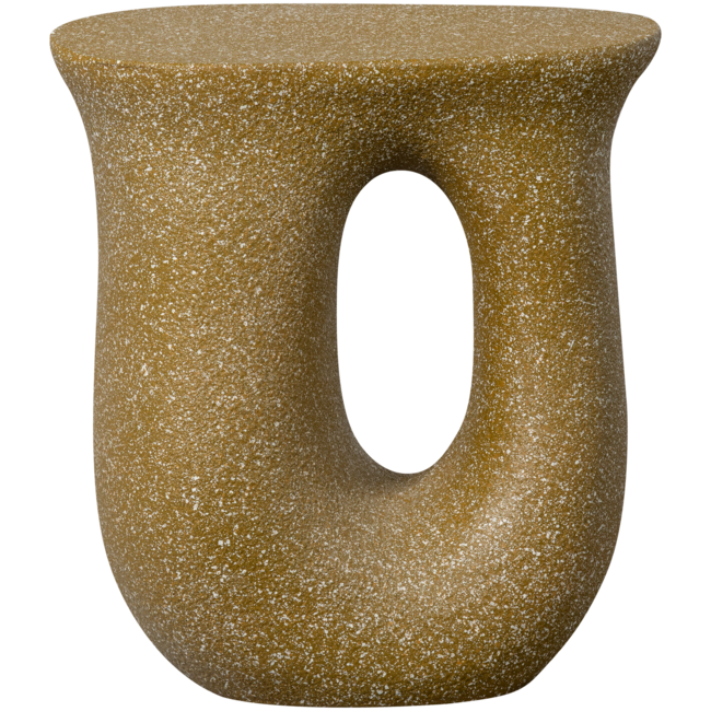 Woood Moson bijzettafel met spikkels groen