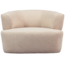 Woood Boris fauteuil boucle warm zand