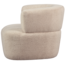 Woood Boris fauteuil boucle warm zand