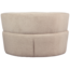 Woood Boris fauteuil boucle warm zand