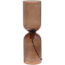 Woood Gigi tafellamp gehamerd glas 51xo15cm bruin