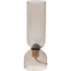 Woood Gigi tafellamp gehamerd glas 38xo15cm naturel