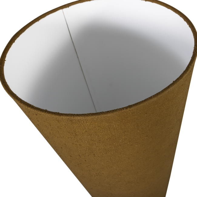 Woood Loft vloerlamp xl metaal/boucle tapenade 187xo35cm