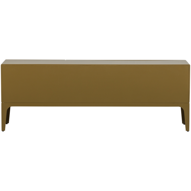 Woood Merge tv meubel hout honinggeel