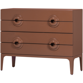 Woood Merge ladekast/commode oudroze