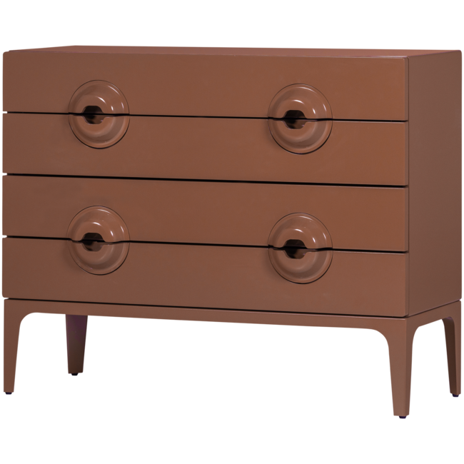 Woood Merge ladekast/commode oudroze