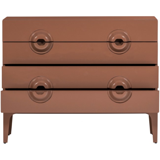 Woood Merge ladekast/commode oudroze