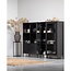Woood Xam open kast grenen zwart [fsc]