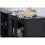 Woood Xam open kast grenen zwart [fsc]