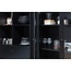 Woood Xam open kast grenen zwart [fsc]