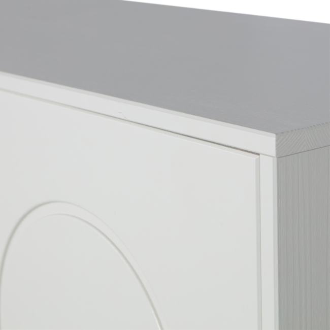 Woood Xina lage kast grenen wolkengrijs [fsc]