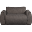 Woood Baggy loveseat geweven stof warmgrijs melange