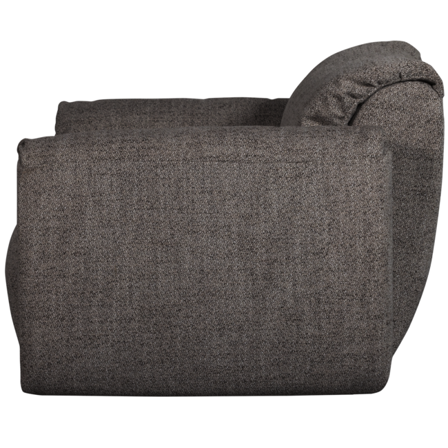 Woood Baggy loveseat geweven stof warmgrijs melange