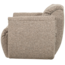 Woood Baggy draaifauteuil geweven stof bruin melange