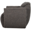 Woood Baggy draaifauteuil geweven stof warmgrijs melange