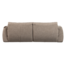 Woood Baggy 2-zits bank geweven stof bruin melange