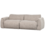 Woood Baggy 2-zits bank geweven stof naturel melange