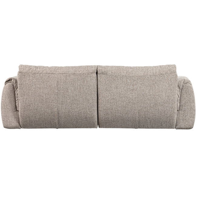 Woood Baggy 2-zits bank geweven stof naturel melange