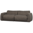 Woood Baggy 2-zits bank geweven stof warmgrijs melange