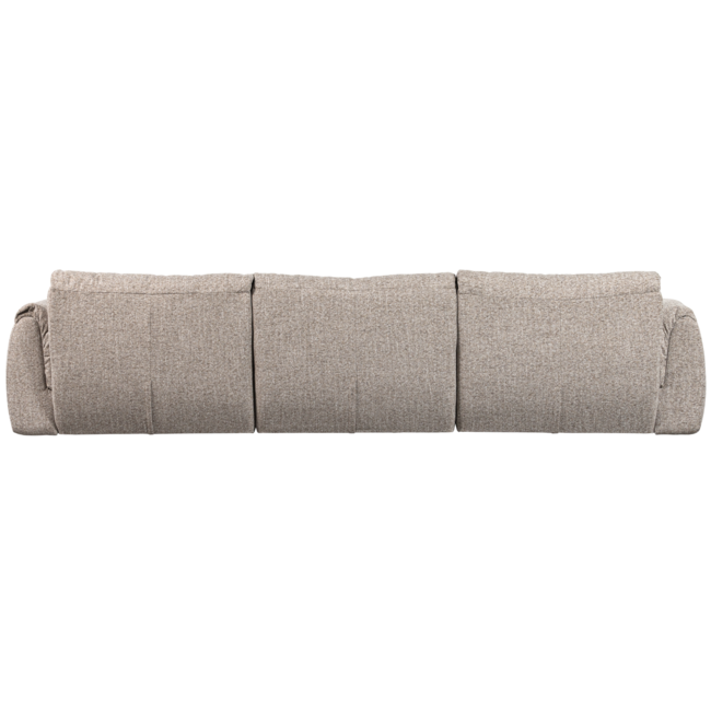 Woood Baggy 3-zits bank geweven stof naturel melange