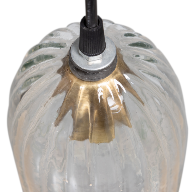 Woood Ablis hanglamp glas transparant