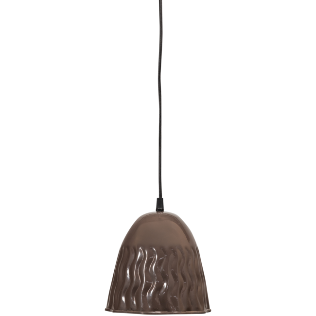 Woood Arleso hanglamp metaal donkerbruin