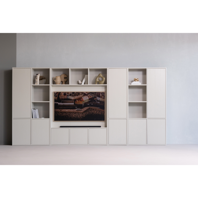 Woood Meggy tv opbergkast 160 cm grenen dust [fsc]