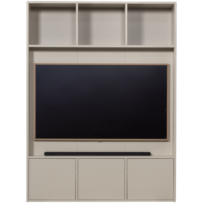 Woood Meggy tv opbergkast 160 cm grenen dust [fsc]
