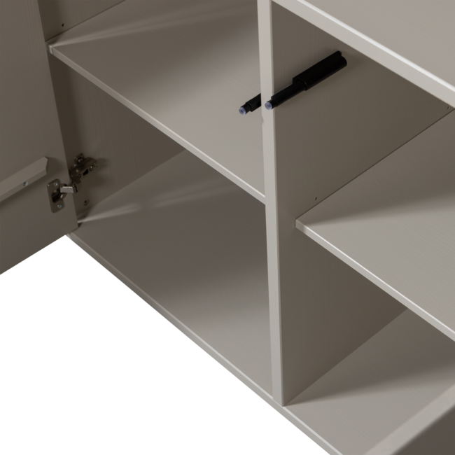 Woood Meggy opbergkast rechts 108 cm grenen dust [fsc]