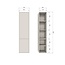 Woood Meggy smalle opbergkast 55 cm grenen dust [fsc]