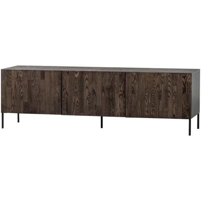 Woood Bono gravure tv meubel essen bruin [fsc]