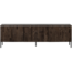 Woood Bono gravure tv meubel essen bruin [fsc]