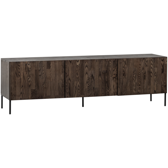 Woood Bono gravure tv meubel essen bruin [fsc]