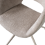 Woood Eliva eetkamerstoel structure velvet zand - set van 2