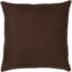 Woood Aziz kussens velvet bruin/naturel - set van 3