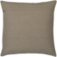 Woood Aziz kussens velvet bruin/naturel - set van 3