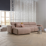 Woood Feis kussens velvet roze/naturel - set van 3