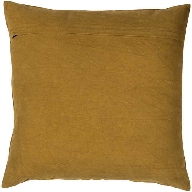 Woood Feis kussens velvet roze/naturel - set van 3