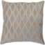 Woood Laon kussens velvet naturel/blauw - set van 3