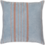 Woood Laon kussens velvet naturel/blauw - set van 3