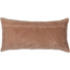 Woood Laon kussens velvet naturel/blauw - set van 3
