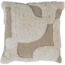 Woood Fayden kussens chenille bruin/naturel - set van 3