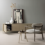 Woood Anka wanddeco katoen zwart/wit