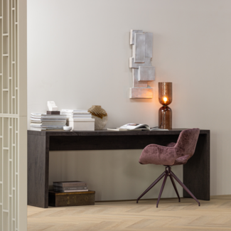 Woood Maan sidetable mdf donkerbruin