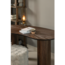 Woood Sun organische sidetable/bureau recycled teak bruin