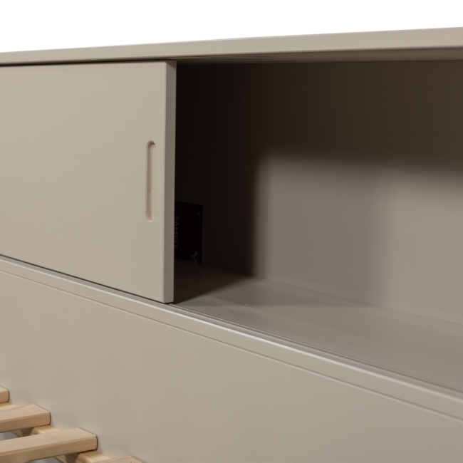 Woood Carter bed grenen dust 90x200cm [fsc]