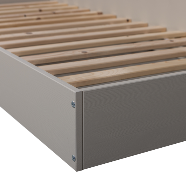 Woood Carter bed grenen dust 90x200cm [fsc]